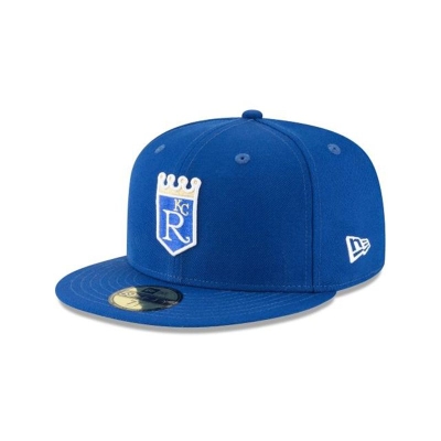 Sapca New Era Kansas City Royals MLB 1971 Cooperstown Wool 59FIFTY Fitted - Albastri